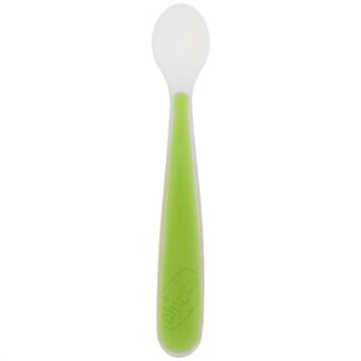 Set posate infanzia Cucchiaio morbido bimbi Chicco 00068285200000 Verde (ord.min.1.00 unità)