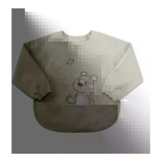 Set bavaglini Set bavaglini Chicco 00016302350000 con maniche e tasca briciole Grigi (ord.min.1.00 unità)