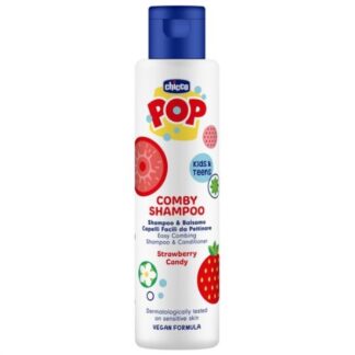 Shampoo bimbo Shampoo bimbo Chicco 00012372000000 POP 2 in 1 con balsamo fragola (ord.min.1.00 unità)