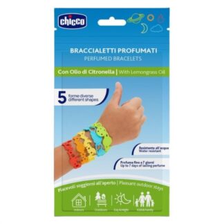 Bracciale antizanzare Bracciale antizanzare Chicco 00012806000000 profumati citronella (ord.min.1.00 unità)