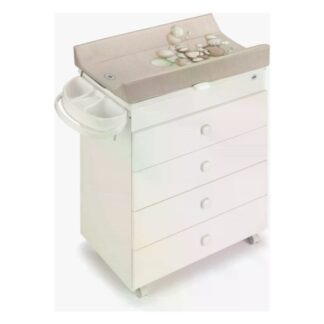 Bagnetto fasciatoio Bagnetto fasciatoio Cam 915006 C261 ASIA 3 cassetti Bianco Orsetto bol (ord.min.1.00 unità)