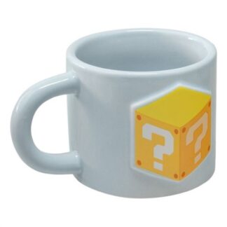 Tazza mug Tazza mug Paladone PP15851NN SUPER MARIO Embossed Block? Bianco multic (ord.min.1.00 unità)