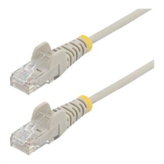 Cavo di rete Cavo di rete Startech.Com N6PAT5MGRS Patch Cable Slim Grey (ord.min.1.00 unità)
