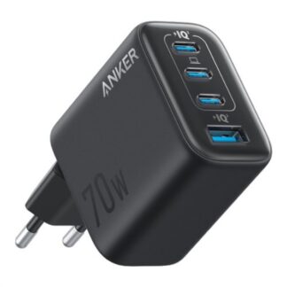 Caricabatterie USB Caricabatterie Anker A121CG11 ZOLO 70W GaN Black (ord.min.1.00 unità)