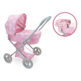 Carrozzina giocattolo Carrozzina giocattolo Teorema 74322 BABY TEO pieghevole Rosa (ord.min.1.00 unità)
