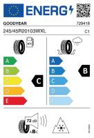 Pneumatici 4 stagioni Pneumatici 4 stagioni GOODYEAR V4S-G3 245/45 R20 103W XL - immagine 3