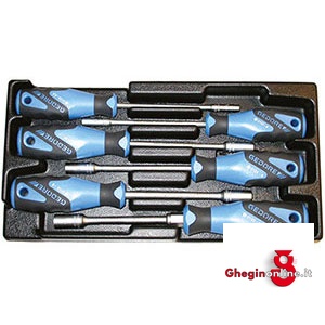MODULI CON UTENSILI PER CARRELLI A TORRE 1000G 10 MODULI CON UTENSILI moduls with tools for tower-trolleys Orig. Gedore