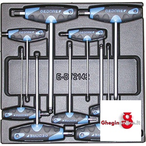 MODULI CON UTENSILI PER CARRELLI A TORRE 1000G 4 MODULI CON UTENSILI moduls with tools for tower-trolleys Orig. Gedore