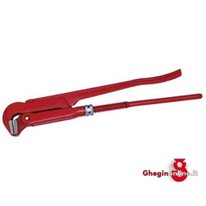GIRATUBI MOD SVEDESE GANASCE INCLINATE A 85° 1033G 3 GIRATUBI MOD. SVEDESE pipe wrenches swedish pattern Orig. Gedore red