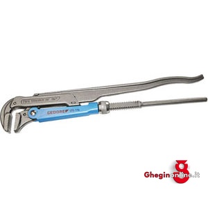 GIRATUBI MOD SVEDESE GANASCE INCLINATE A 85° - DIN 5234 A 1036G 4 GIRATUBI MOD. SVEDESE pipe wrenches swedish pattern Orig. Gedore