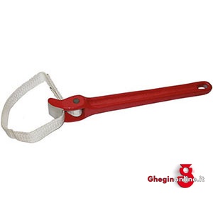 GIRATUBI A CATENA IMPUGNATURA IN ACCIAIO SPECIALE 1045GE 8 GIRATUBI A NASTRO band pipe wrenches Prod. SCU