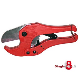 TAGLIATUBI PER MATERIE PLASTICHE TIPO A CESOIA,MOVIMENTO A CRICCO LUNGHEZZA MM 195 1052GL TAGLIATUBI plastic material pipe cutters Prod. SCU
