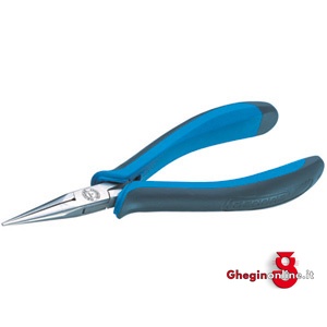 PINZE PER ELETTRONICA E MECCANICA FINE BECCHI MEZZOTONDI,LUNGHI,SOTTILI,LISCI 106GF PINZE PER ELETTRONICA pliers for electronics and fine mechanics Orig. Gedore - immagine 2