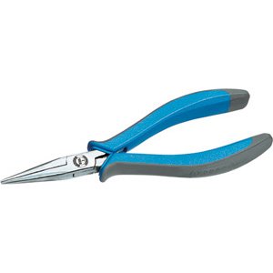 PINZE PER ELETTRONICA E MECCANICA FINE BECCHI MEZZOTONDI,EXTRALUNGHI 106GL PINZE PER ELETTRONICA pliers for electronics and fine mechanics Orig. Gedore