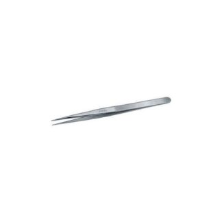 PINZETTE DI PRECIS.PER ELETTRONICA INOX ANTIMAGNETICHE TIPO LUNGO,STRETTO A PUNTE SOTTILI,DIRITTE 130H PINZETTE x ELETTRONICA inox tweezers for electronics Prod. SCU