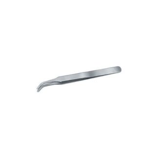 PINZETTE DI PRECIS.PER ELETTRONICA INOX ANTIMAGNETICHE A PUNTE PIATTE,CURVATE,ARROTONDATE 130R PINZETTE x ELETTRONICA inox tweezers for electronics Prod. SCU