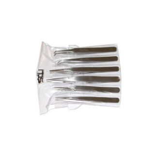 PINZETTE DI PRECIS.PER ELETTRONICA INOX ANTIMAGNETICHE IN ASSORTIMENTO 131A PINZETTE x ELETTRONICA inox tweezers for electronics Prod. SCU