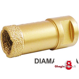 PUNTE DIAMANTATE PER GRESS PORCELLANATO 1334GCE 60 PUNTE DIAM. X GRES diamond tile drill bits Prod. SCU
