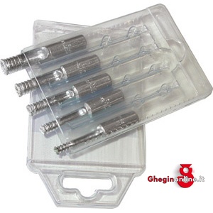 ASSORTIMENTO DI 5 PUNTE ART. 1334 GC DA MM 4-5-6-8-10. 1334GTE ASS. 5 PUNTE 1334GC twist drills sets Prod. SCU
