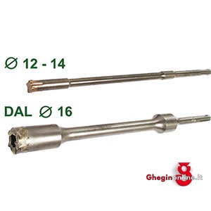 PUNTE PER MARTELLI A PERCUSSIONE ATTACCO SDS-PLUS PER ARMATURE 1340GP 35 PUNTE XMART.A PERCUSS. reinforcement SDS-plus hammer drills Prod. SCU