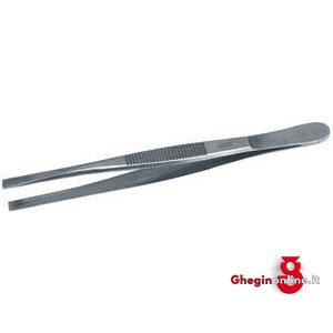 PINZETTE PER ELETTRONICA INOX 18/10 PER COMPONENTI PIATTI 135GA PINZETTE x ELETTRONICA inox tweezers for electronics Prod. SCU - immagine 2
