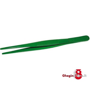 PINZETTE PER ELETTRONICA IN PTFE DIRITTE ARROTONDATE 135GP PINZETTE IN PTFE soldering tweezers for electronics Prod. SCU - immagine 2