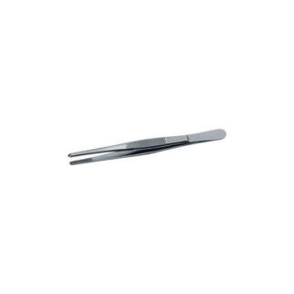 PINZETTE PER ELETTRONICA IN PTFE DIRITTE ARROTONDATE 135GP PINZETTE IN PTFE soldering tweezers for electronics Prod. SCU