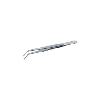 PINZETTE PER ELETTRONICA IN PTFE CURVE SOTTILI 135GS PINZETTE IN PTFE soldering tweezers for electronics Prod. SCU