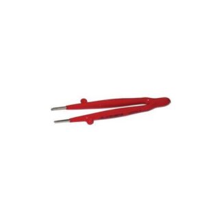 PINZETTE PER ELETTRONICA DIRITTE ARROTONDATE 138GA PINZETTE x ELETTRONICA soldering tweezers for electronics Prod. SCU