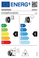 Pneumatici Auto Invernali GOODYEAR UG-PE3 275/35 R19 100V XL - immagine 3