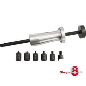 ESTRATTORI PER SPINE IN ASSORTIMENTO 1415M ASS.ESTRATTORI X SPINE set of slide hammer for extracting dowel pins Prod. SCU