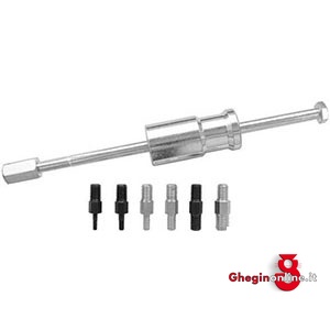 ESTRATTORI PER SPINE IN ASSORTIMENTO 1415R ASS.ESTRATTORI X SPINE set of slide hammer for extracting dowel pins Prod. SCU - Orig. Buco