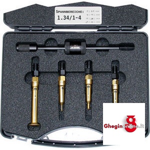 ASSORTIMENTI ESTRATTORI PER CUSCINETTI A SFERE 1416E ASS. ESTRATTORI extractors sets Orig. Gedore
