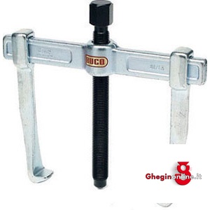 ESTRATTORI UNIVERSALI A 2 BRACCI ESECUZ. ECONOMICA 1423GE 1A ESTRATTORI 2 BRACCI standard twin grip pullers Prod. SCU - Orig. Buco