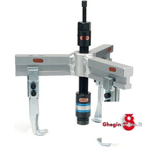 ESTRATTORI UNIVERSALI A 3 BRACCI TIPO CON PERNO IDRAULICO 1433GR 640 ESTRATT.UNIV. 3 BRACCI hydraulic triple grip pullers Prod. SCU - Orig. Buco
