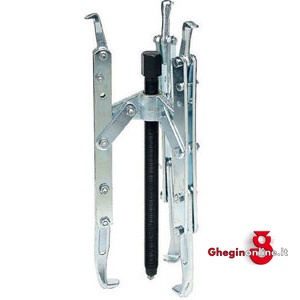 ESTRATTORI PER VENTOLE IN PLASTICA A 3 BRACCI 1447GB ESTRAT.xVENTOLE PLAST. pullers for plastic fan wheels Prod. SCU - Orig. Buco