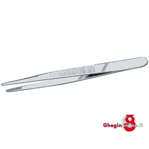 PINZETTE IN ACCIAIO INOX PUNTE SOTTILI ARROTONDATE ZIGRINATE 146GB PINZETTE IN ACCIAIO precision tweezers Prod. SCU - immagine 2