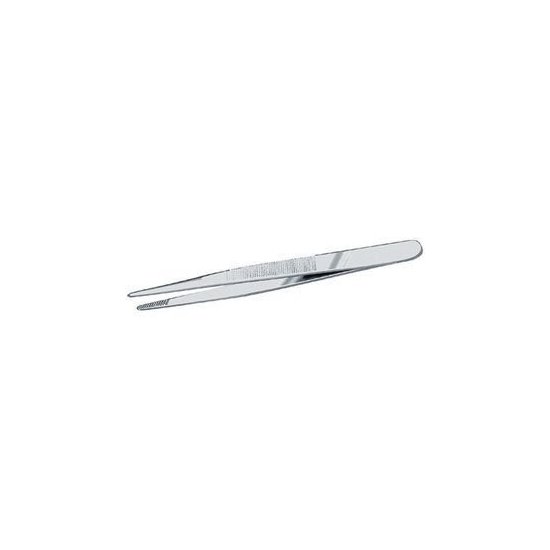 PINZETTE IN ACCIAIO INOX PUNTE SOTTILI ARROTONDATE ZIGRINATE 146GB PINZETTE IN ACCIAIO precision tweezers Prod. SCU