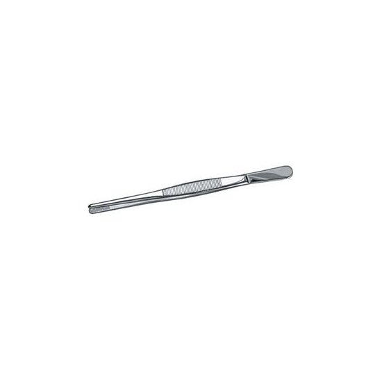 PINZETTE IN ACCIAIO INOX PUNTE DIRITTE ARROTONDATE ZIGRINATE 146P 160 PINZETTE IN ACCIAIO precision tweezers Prod. SCU