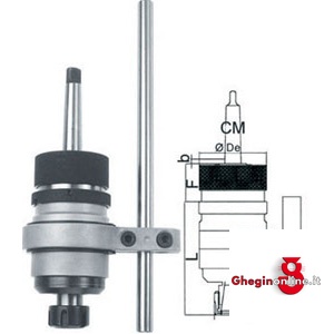 APPARECCHI PER MASCHIARE TIPO AD ALTA PRECISIONE 1477 22A APPARECCHI x MASCHIARE tapping attachment Prod. SCU