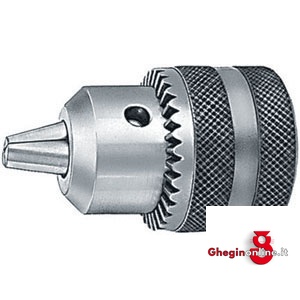 MANDRINI A CREMAGLIERA - SERIE ROSSA. - ESECUZIONE LEGGERA PER TRAPANI PORTATILI A ROTAZIONE E PERCUSSIONE. - PER AEG, BOSCH, PEUGEOT, METABO, SKIL ECC. 1495G 13P MANDRINI A CREMAGLIERA three Jaw-chucks Prod. SCU