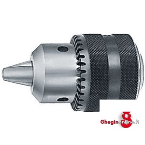 MANDRINI A CREMAGLIERA - SERIE GIALLA - ESECUZIONE PROFESSIONALE PER TRAPANI A ROTAZIONE E PERCUSSIONE. CORPO IN ACCIAIO, GRIFFE TEMPRATE E RETTIFICATE. 1500G 16C MANDRINI A CREMAGLIERA three Jaw-chucks Prod. SCU