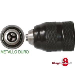 MANDRINI SENZA CHIAVE - TIPO PROFESSIONALE IN ACCIAIO E GRIFFE IN METALO DURO 1513GF 13B MANDRINI SENZA CHIAVE chucks without wrench Prod. SCU