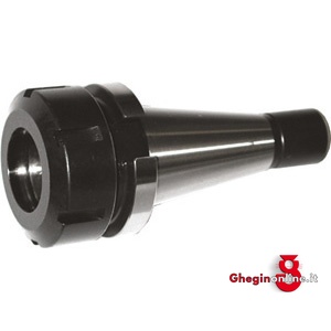 MANDRINI PORTA-PINZE ELASTICHE TIPO ER A NORMA DIN 2080; TERMINALE ATT. CON FILETTO INTERNO 1560GA 4 MANDRINI DIN 2080 DIN 2080 ER pinchers holder chucks with locking collars Prod. SCU