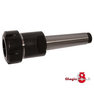 MANDRINI PORTA-PINZE ELASTICHE TIPO ER CONO MORSE; TERMINALE ATT. CON FILETTO INTERNO 1560GD 5 MANDRINI CONO MORSE C.M. ER pinchers holder chucks with locking collars Prod. SCU