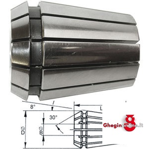PINZE ELASTICHE A GRANDE ESCURSIONE TIPO ER/ESX A NORMA DIN 6499-B GR 40 1561GR 30 PINZE ELASTICHE collets for chucks Prod. SCU - Orig. Fahrion
