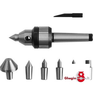 CONTROPUNTE A CUSPIDI INTERCAMBIABILI 1584E CONTROPUNTE revolving centers with interchangeable inserts Prod. SCU