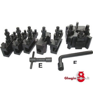 TORRETTE PORTAUTENSILI A CAMBIO RAPIDO 1587 145 145 TORRETTE PORTAUT. quick-change tool blocks Prod. SCU