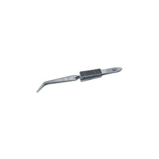 PINZETTE IN ACCIAIO INOX PUNTE TEMPRATE,CURVE 159 PINZETTE IN ACCIAIO precision tweezers Prod. SCU