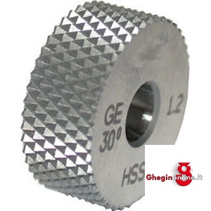 GODRONI IN ACCIAIO HSS TEMPRATO TIPO GE30 1592GH 2 GODRONI HSS buckling knurling tools Prod. SCU